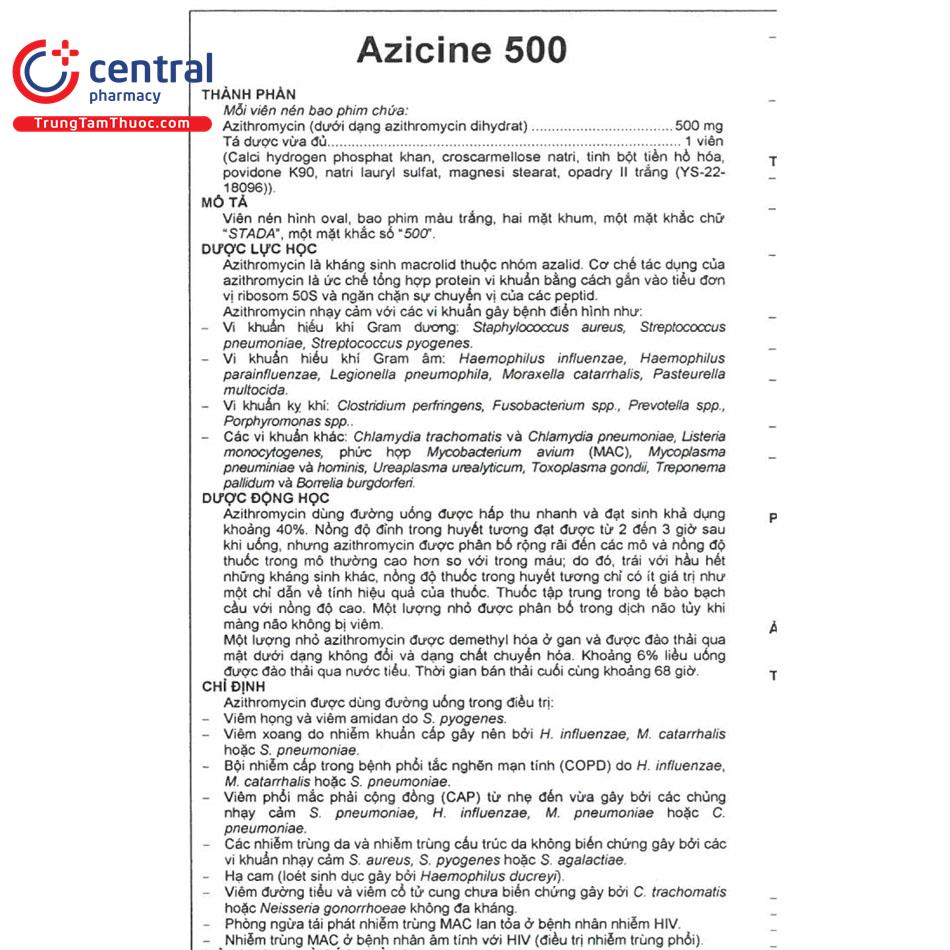 azicine 500 90 L4576