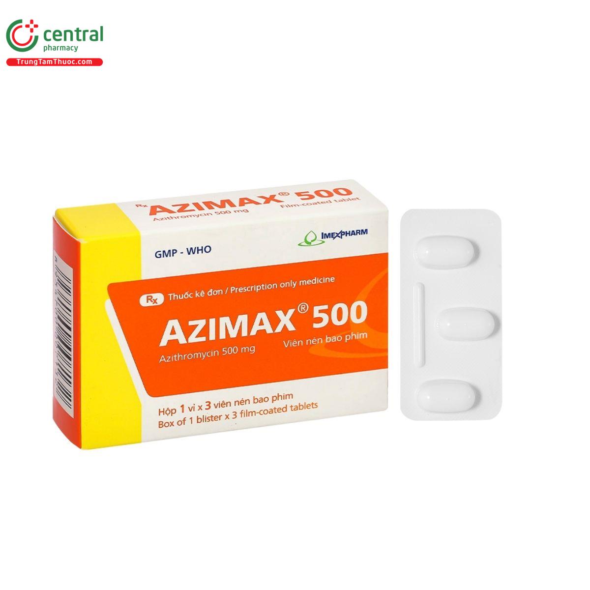 azimax 500mg 8 J3301