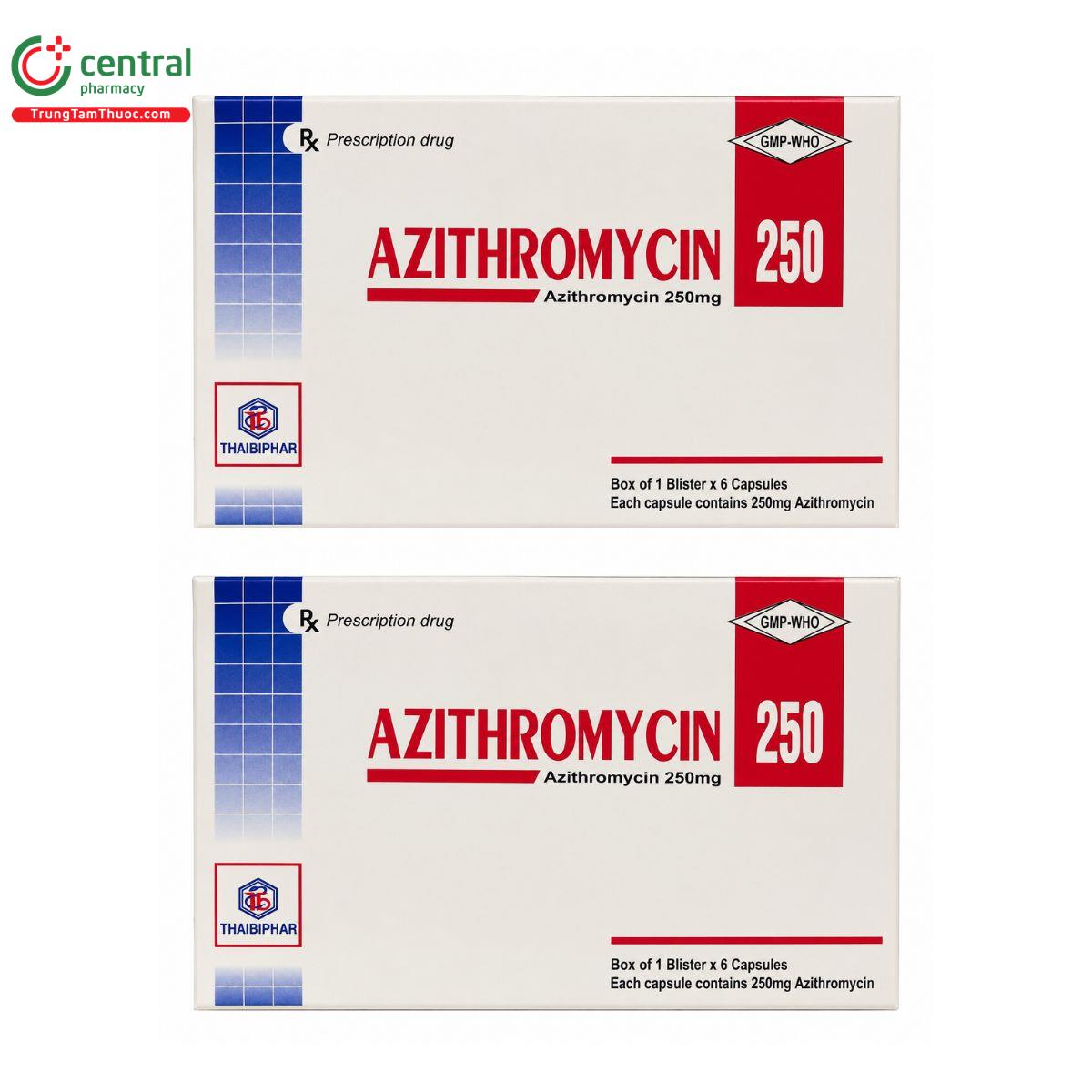 azithromycin 250mg thaibiphar 2 B0434 azithromycin 250mg thaibiphar 2 B0434
