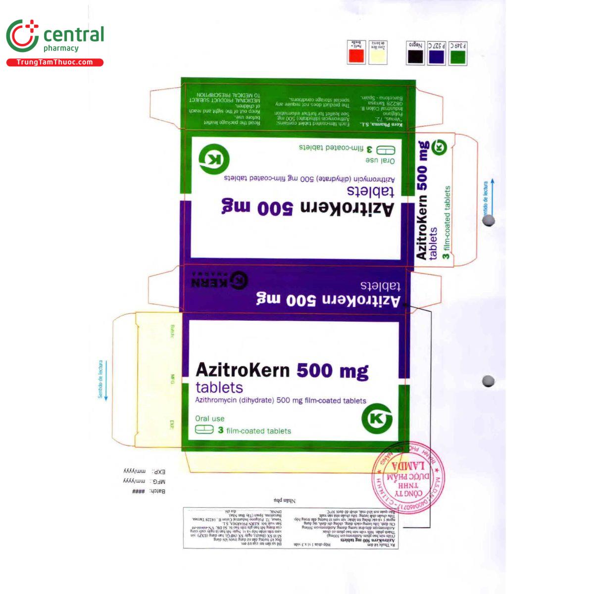 azitrokern 500 2 R7473