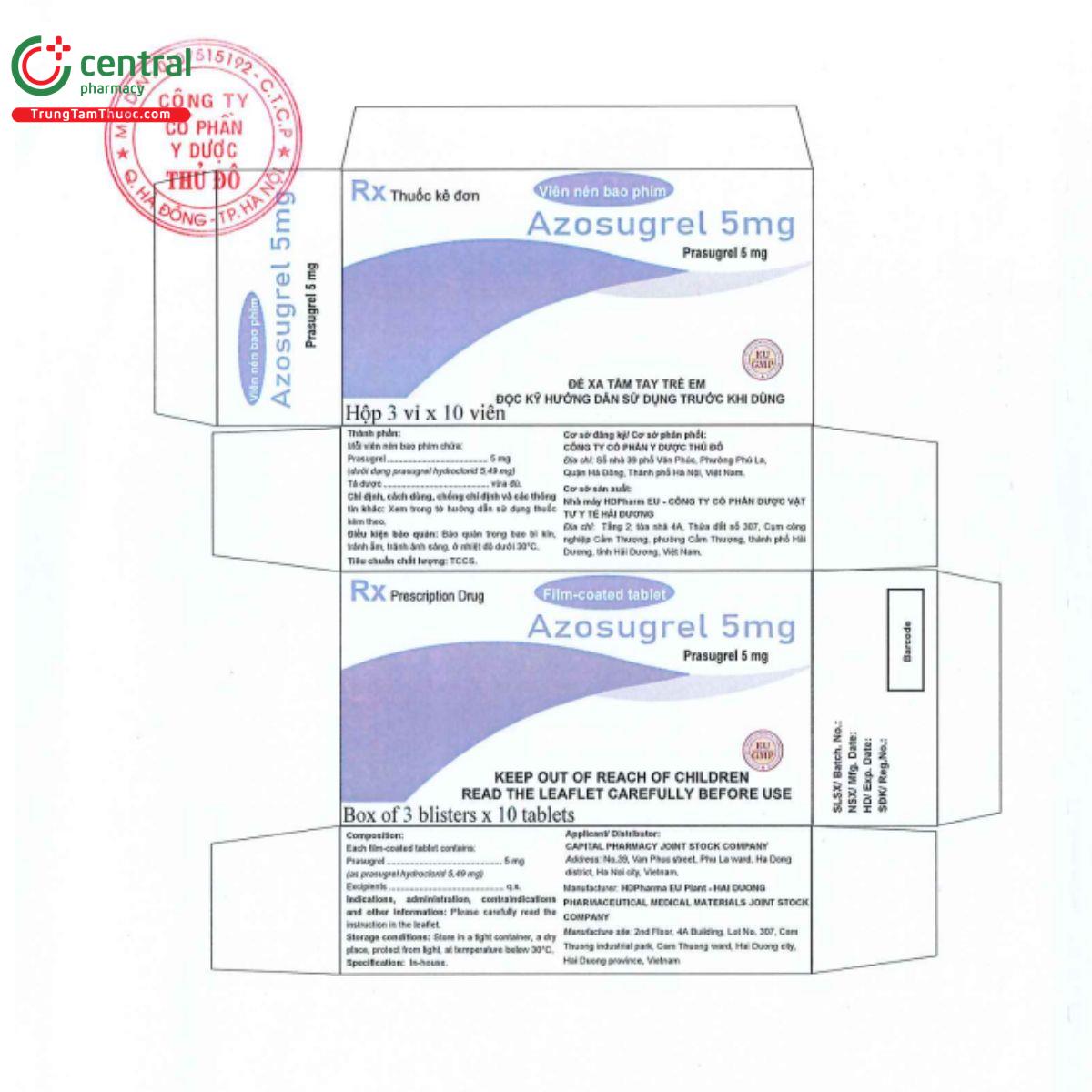 azosugrel 5mg 3 P6674