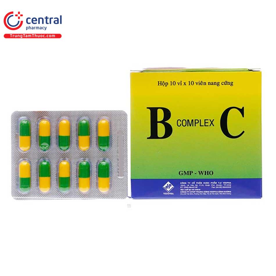 Thuốc B Complex C - Thuốc cung cấp và bổ sung vitamin