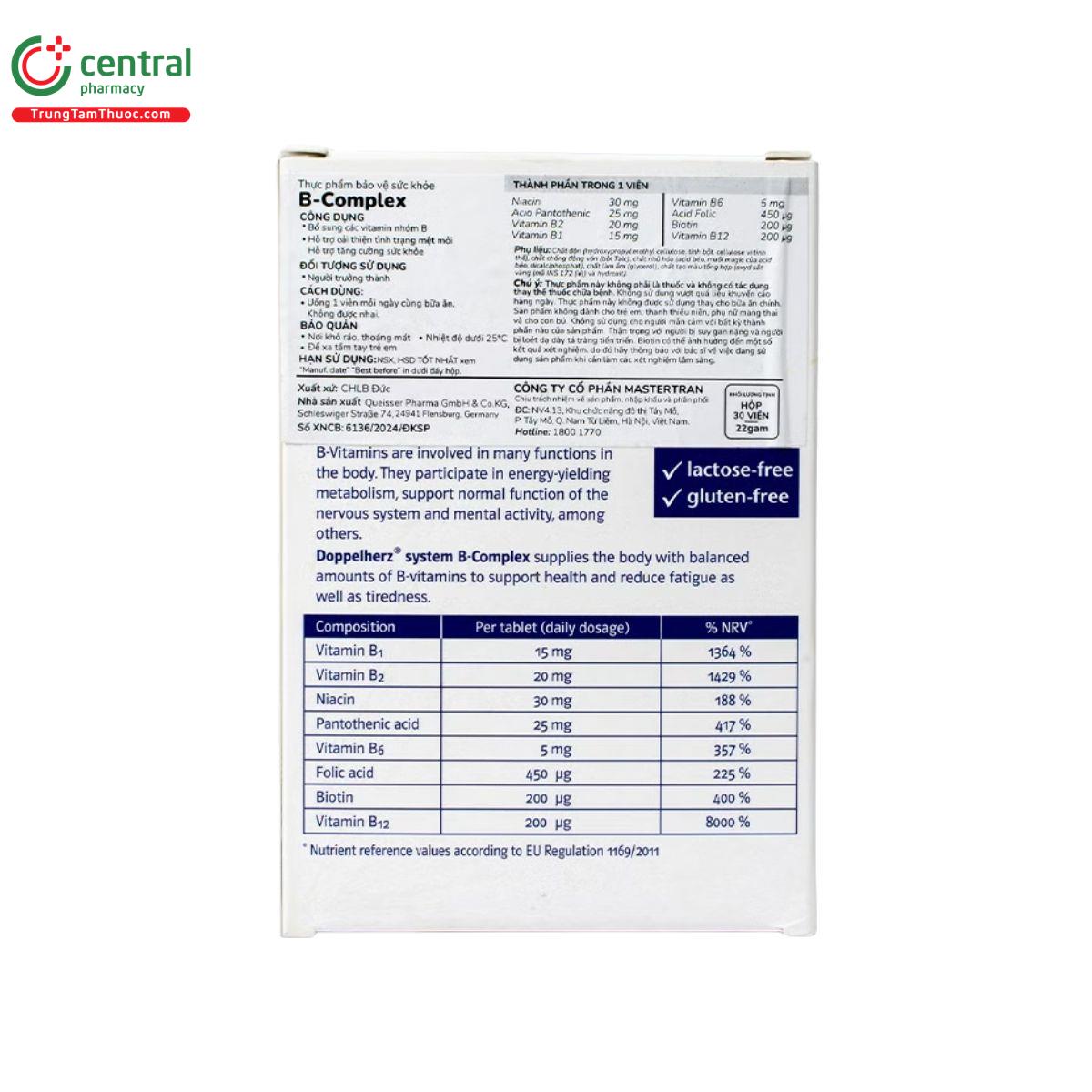 b complex doppelherz 4 B0487 b complex doppelherz 4 B0487