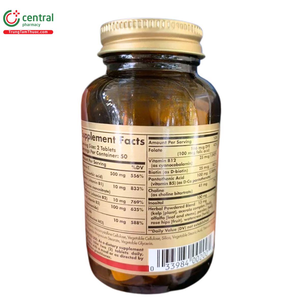 b complex with vitamin c stress formula 4 E1851