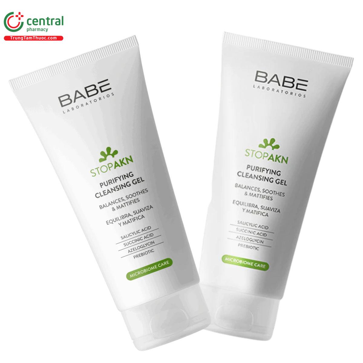 babe stop akn purifying cleansing gel 1 F2273