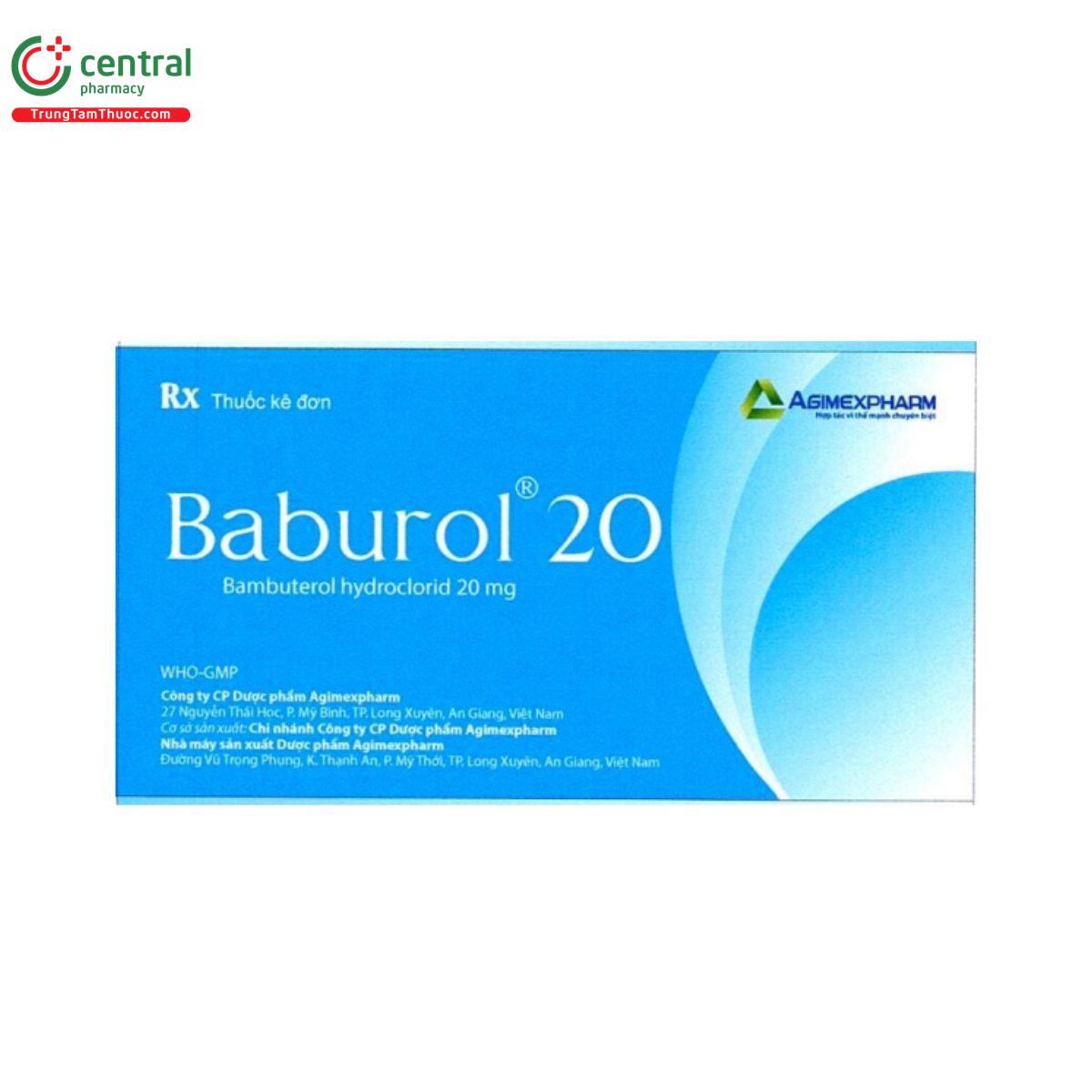 baburol 20mg 2 R7150