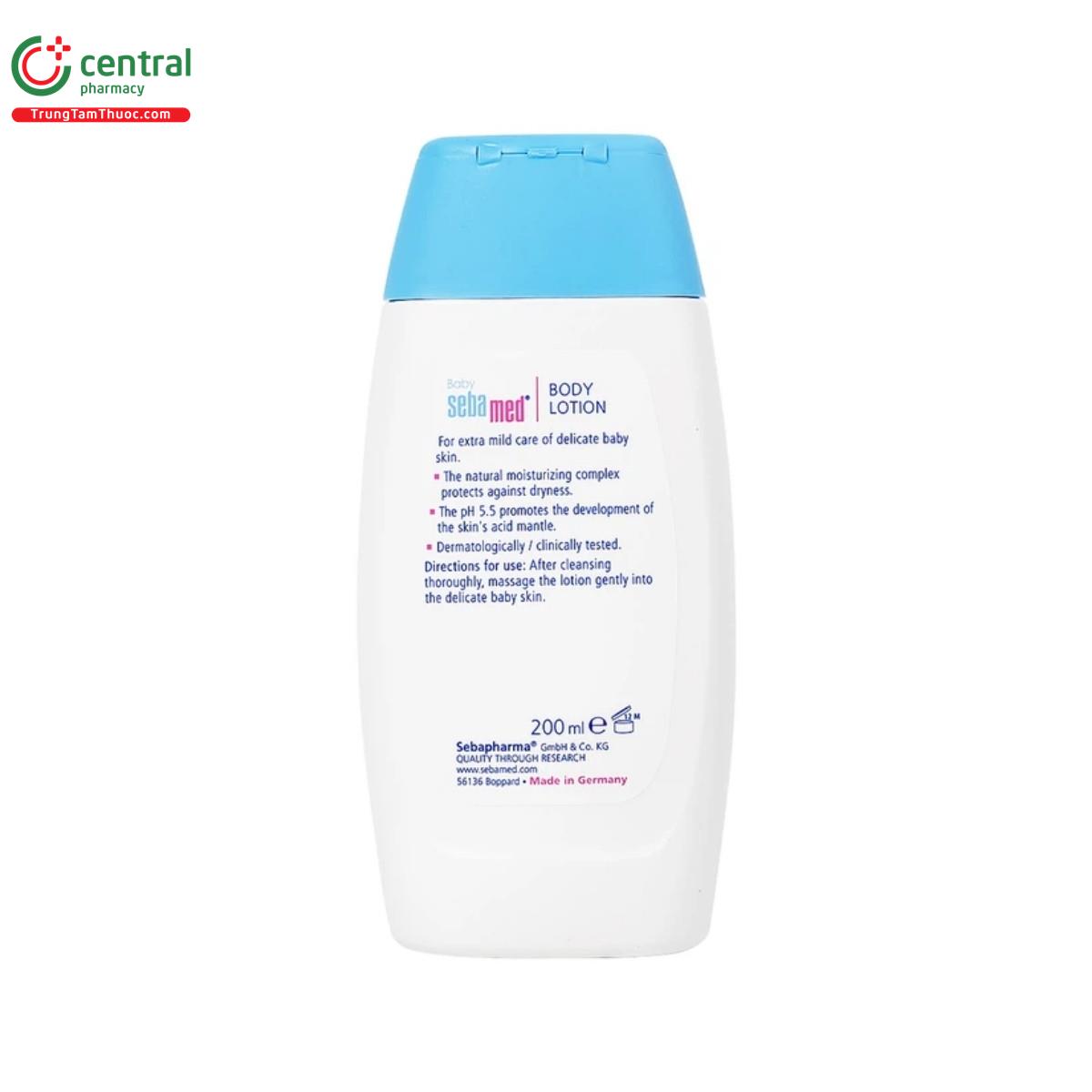 baby sebamed body lotion 15 L4331