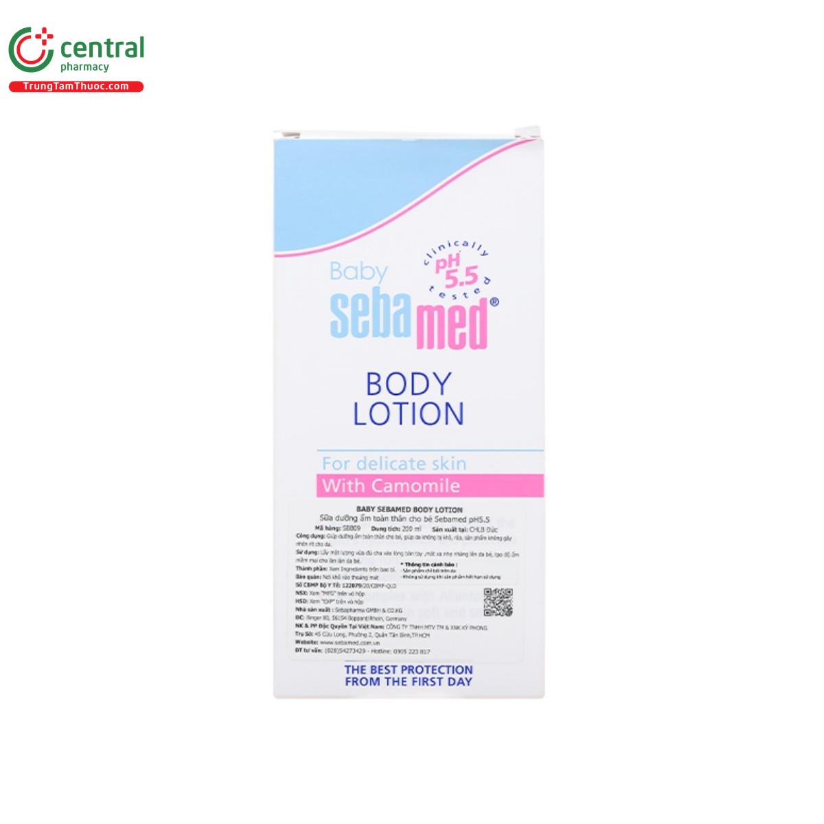 baby sebamed body lotion 5 C1838