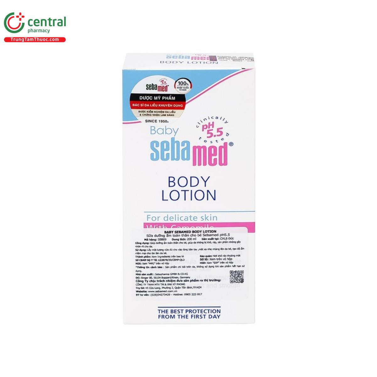 baby sebamed body lotion 7 B0836