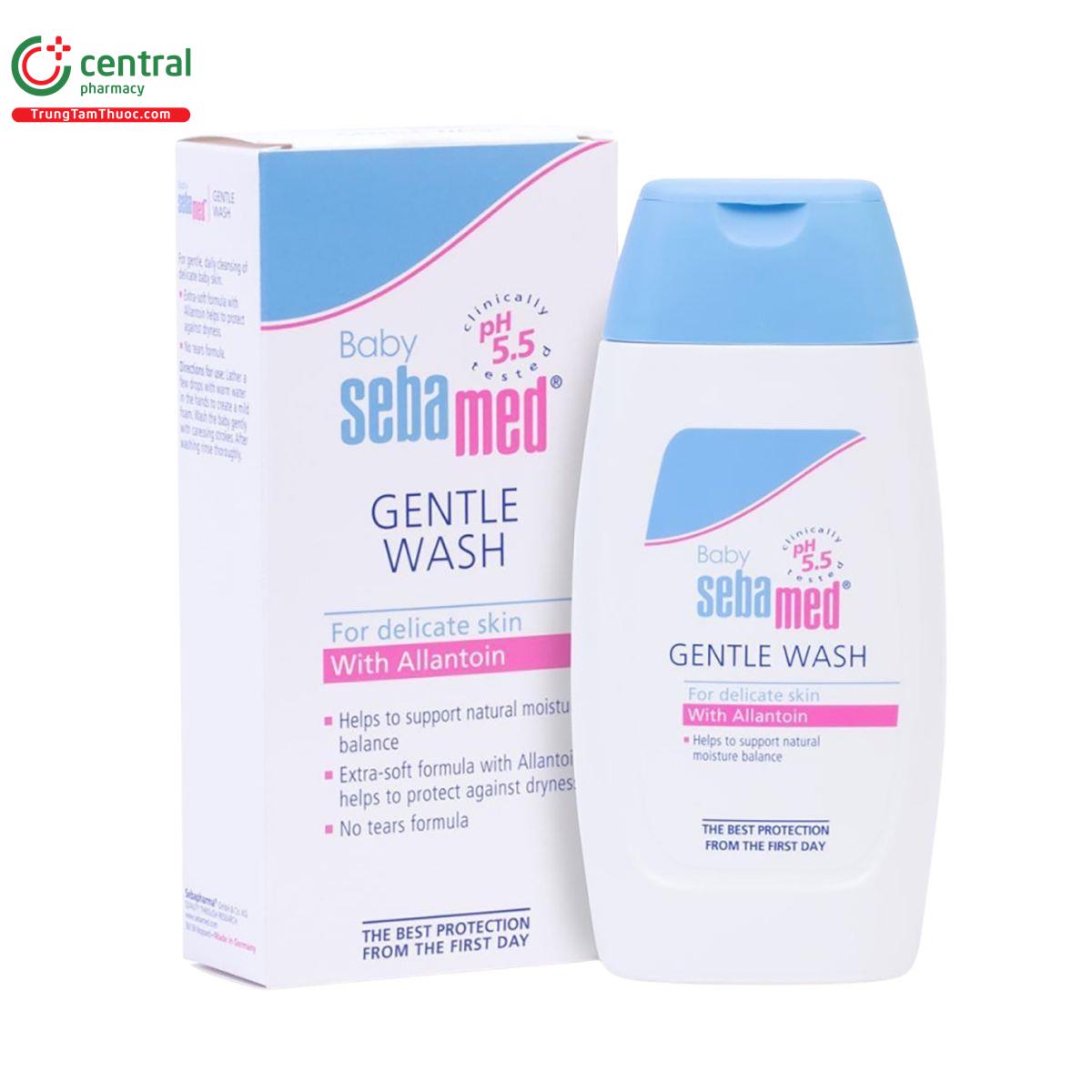 baby sebamed gentle wash 2 D1265