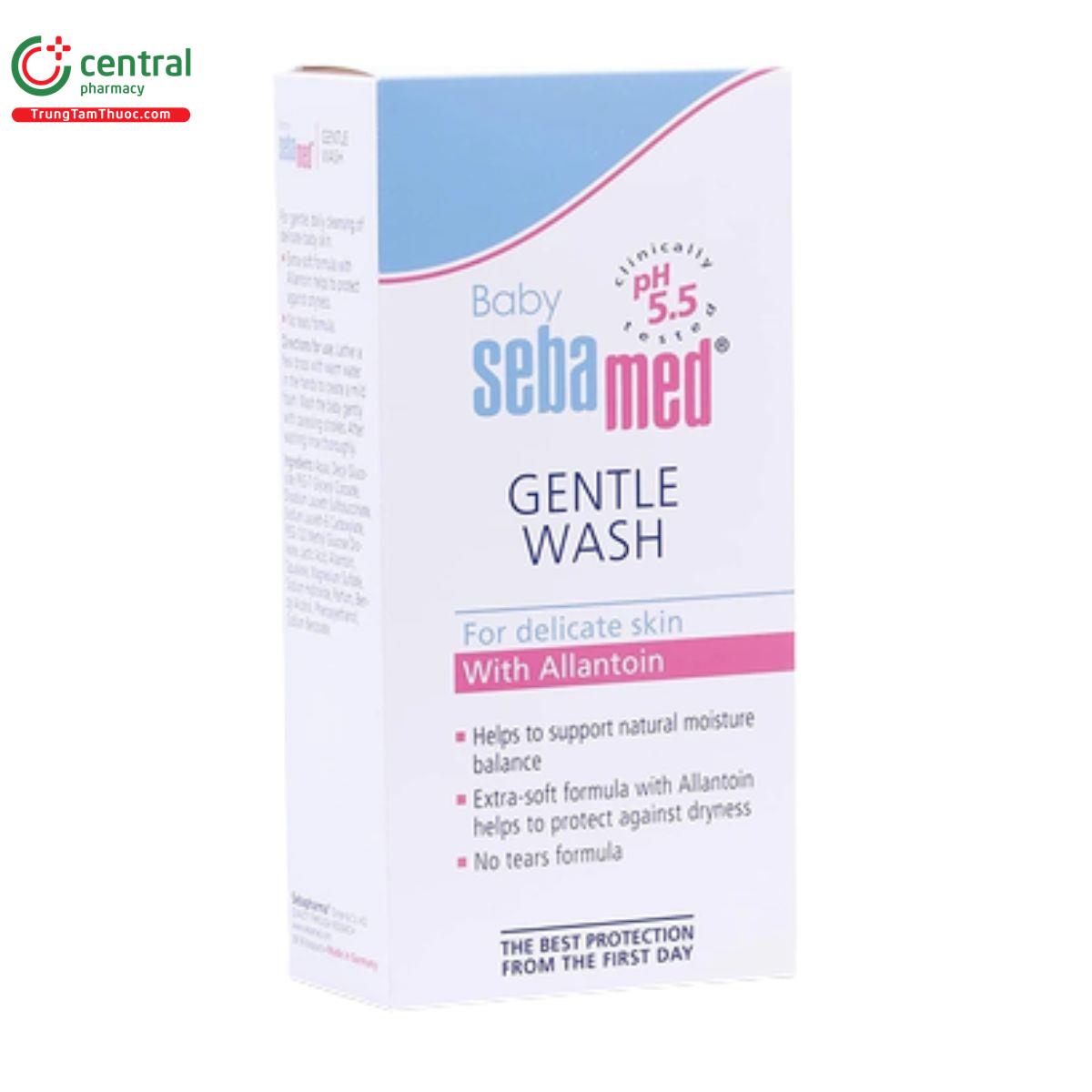 baby sebamed gentle wash 5 P6562