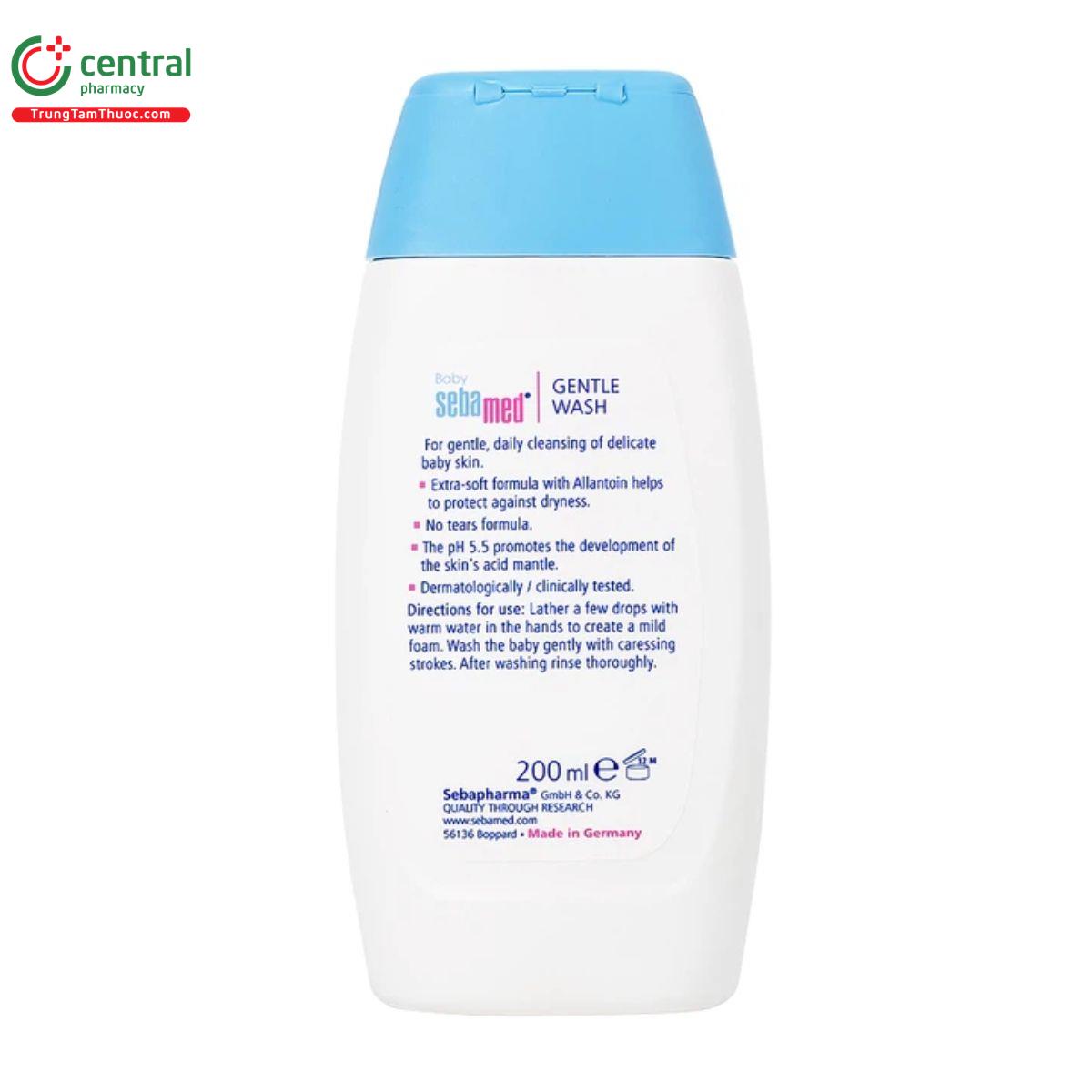 baby sebamed gentle wash 7 V8221