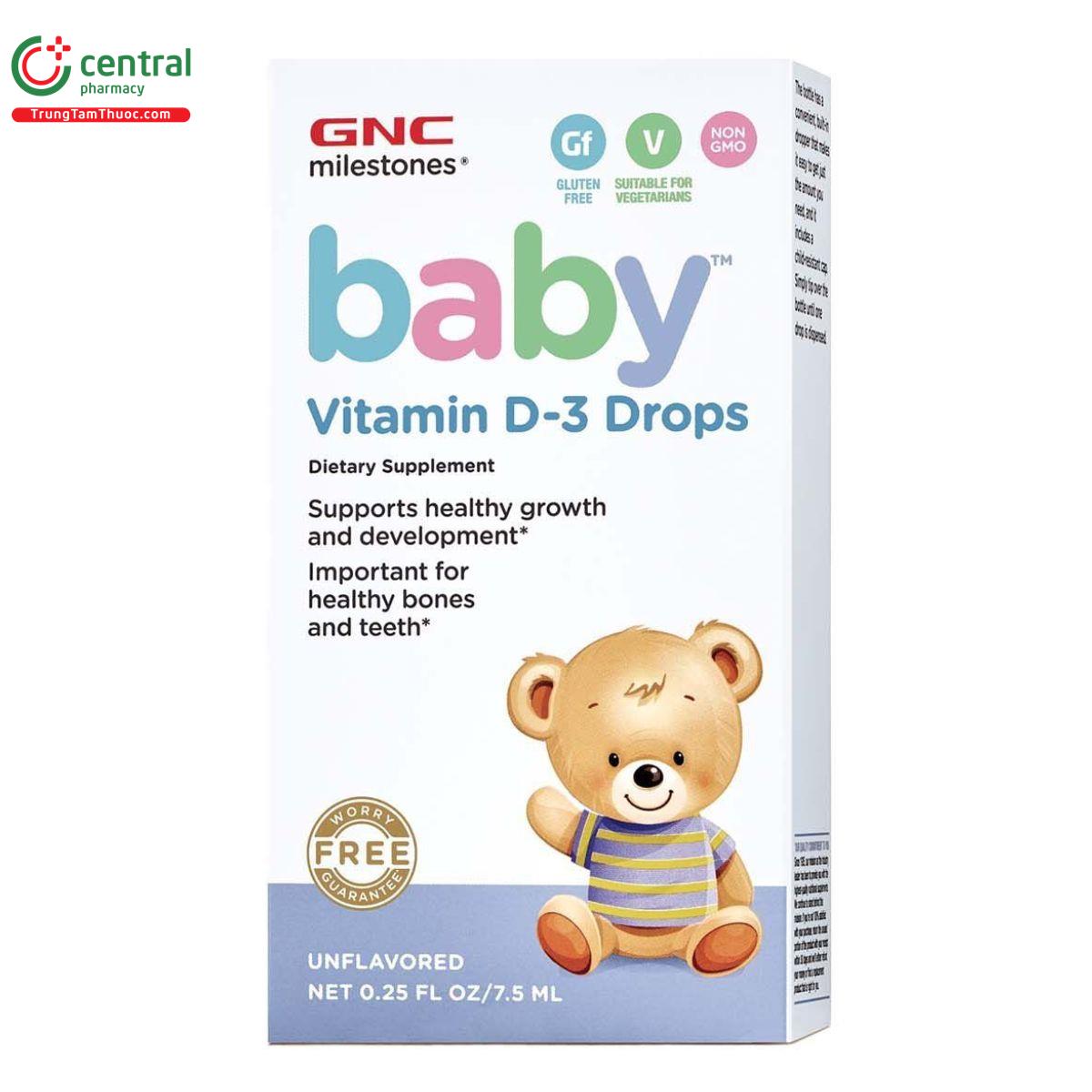 baby vitamin d 3 drops gnc milestones 1 Q6031