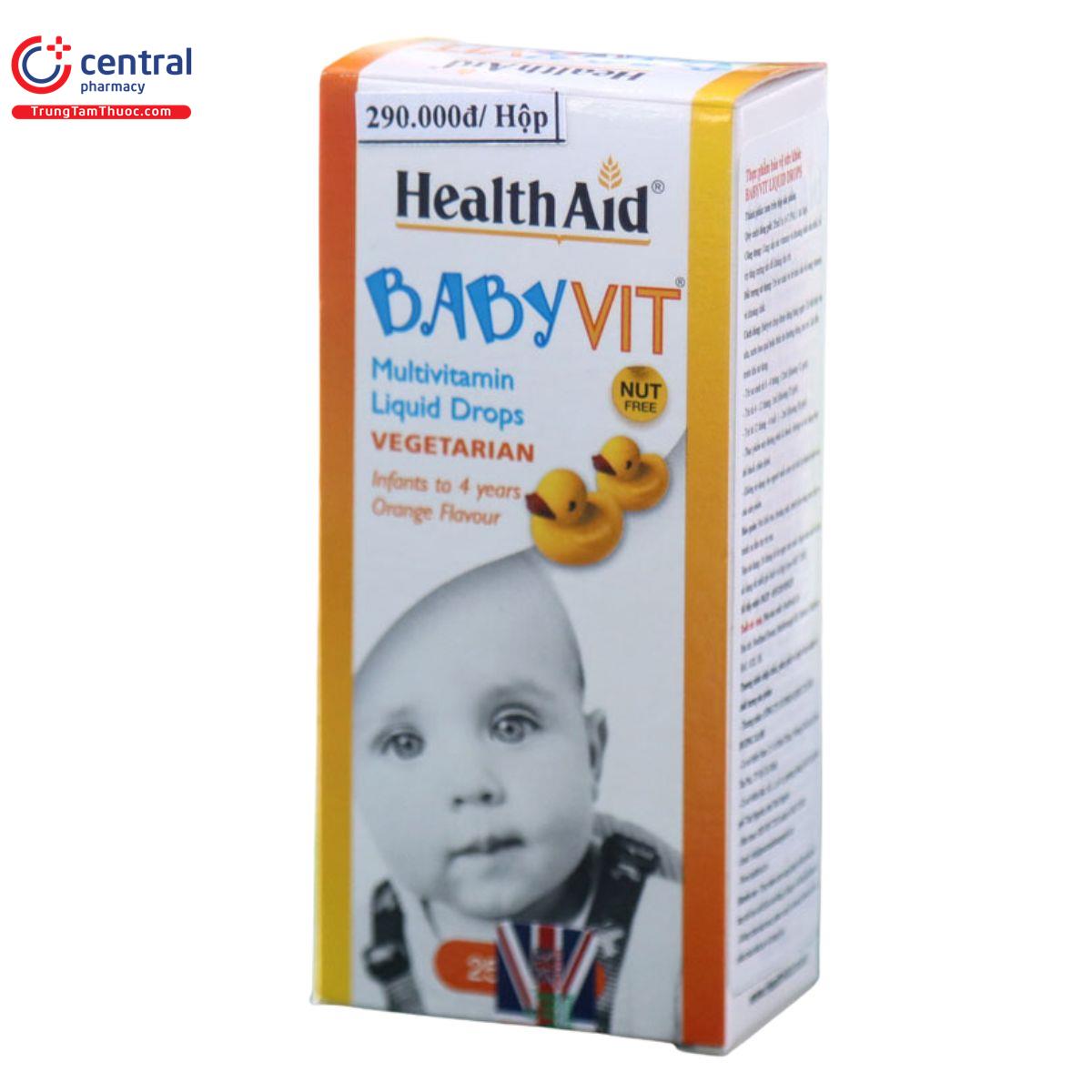 babyvit liquid drops 10 F2475