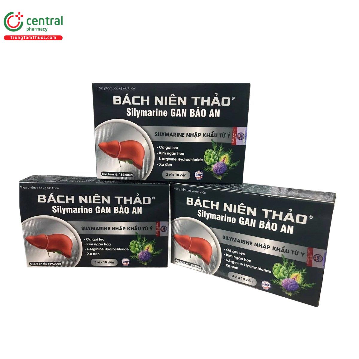 bach nien thao silymarine gan bao an 2 O5800