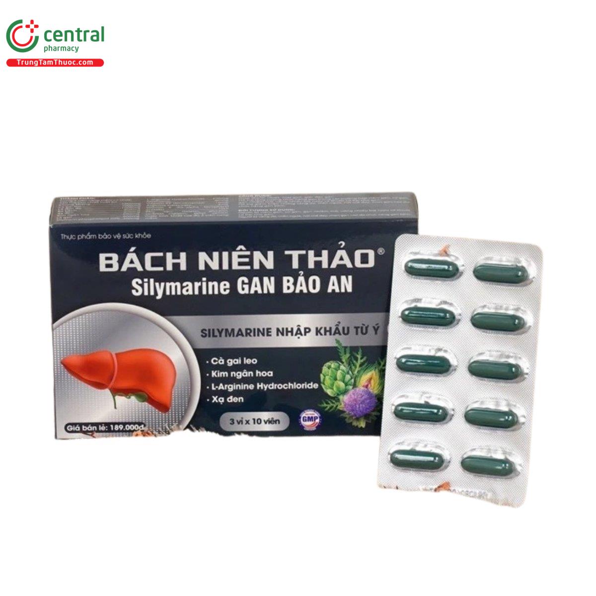 bach nien thao silymarine gan bao an 3 V8546