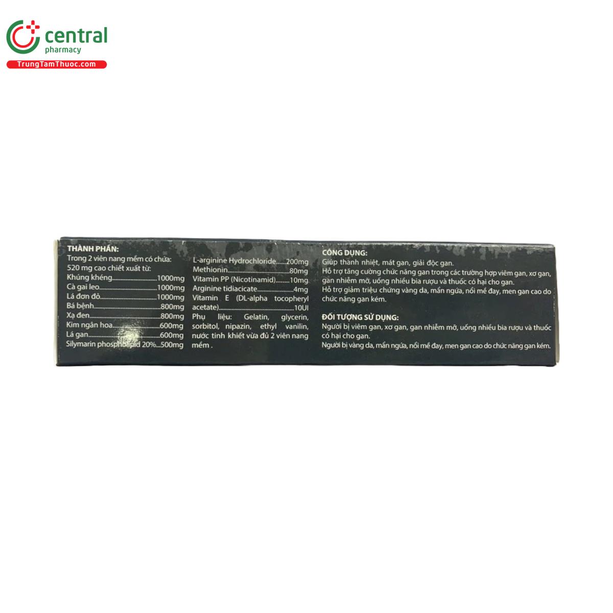bach nien thao silymarine gan bao an 4 F2273
