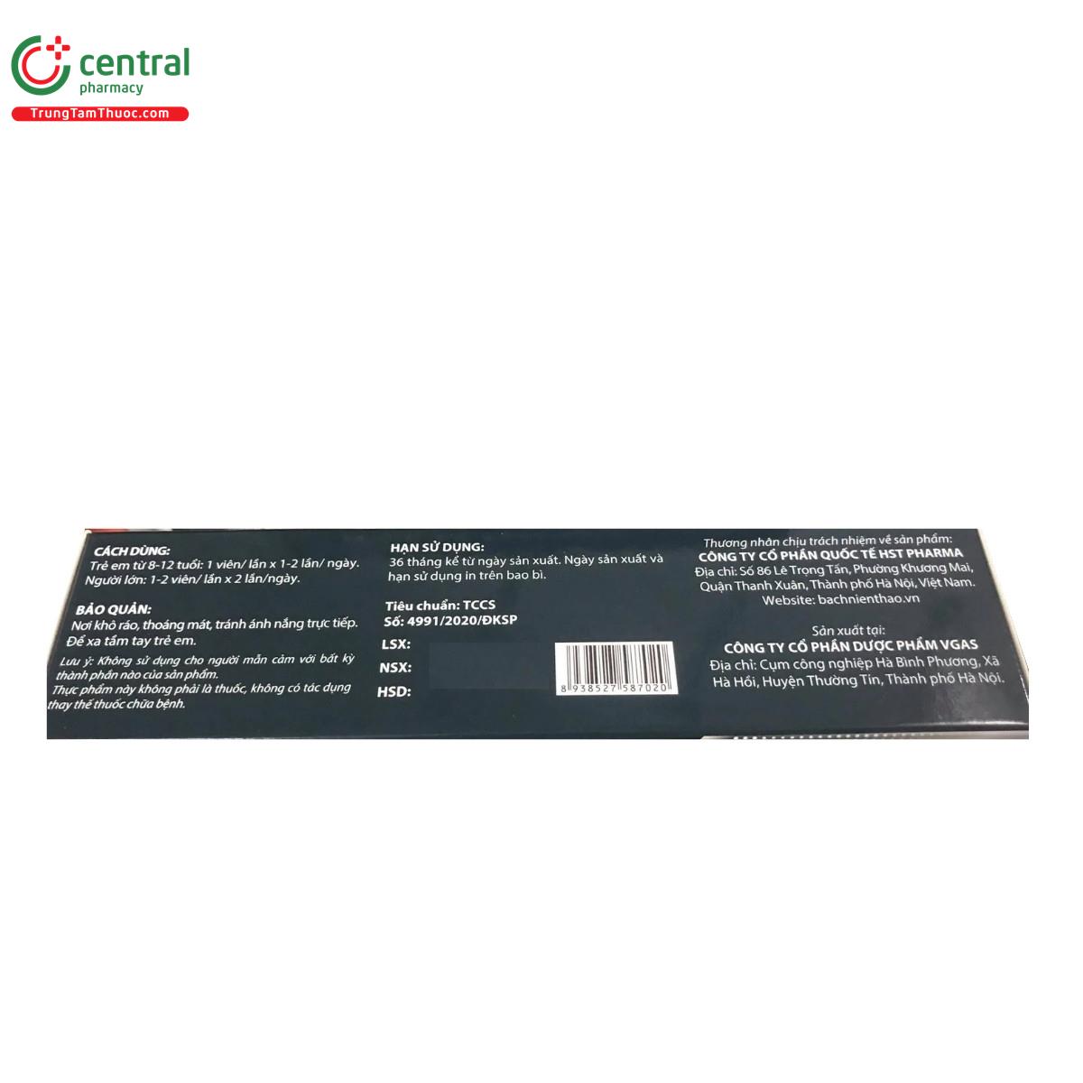 bach nien thao silymarine gan bao an 5 M5820
