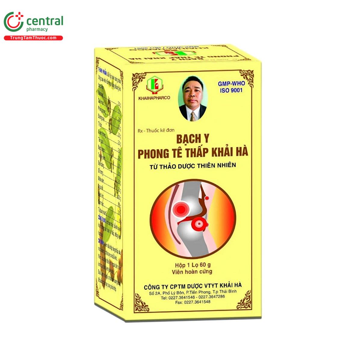 BẠCH Y XƯƠNG KHỚP KHẢI HÀ