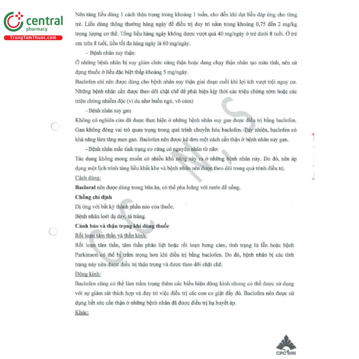 bacloral 1mg 5 S7408