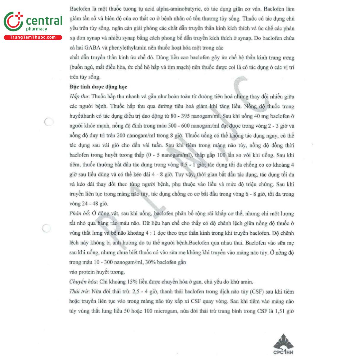 bacloral 1mg 9 P6247