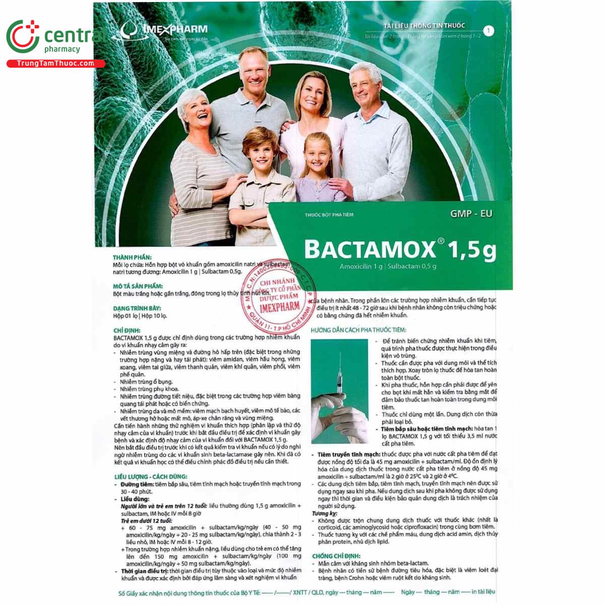 bactamox 1 5g 4 D1867