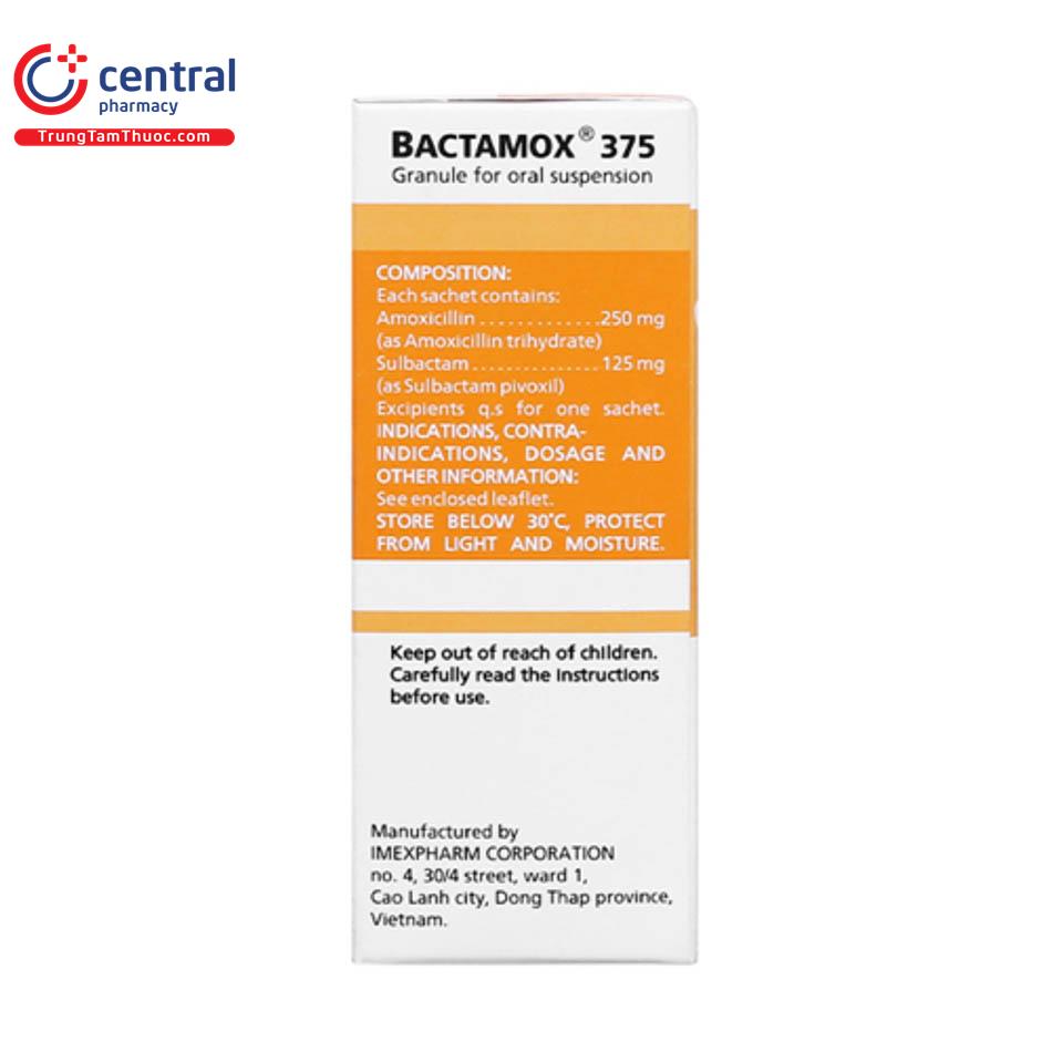 bactamox 375 7 V8225