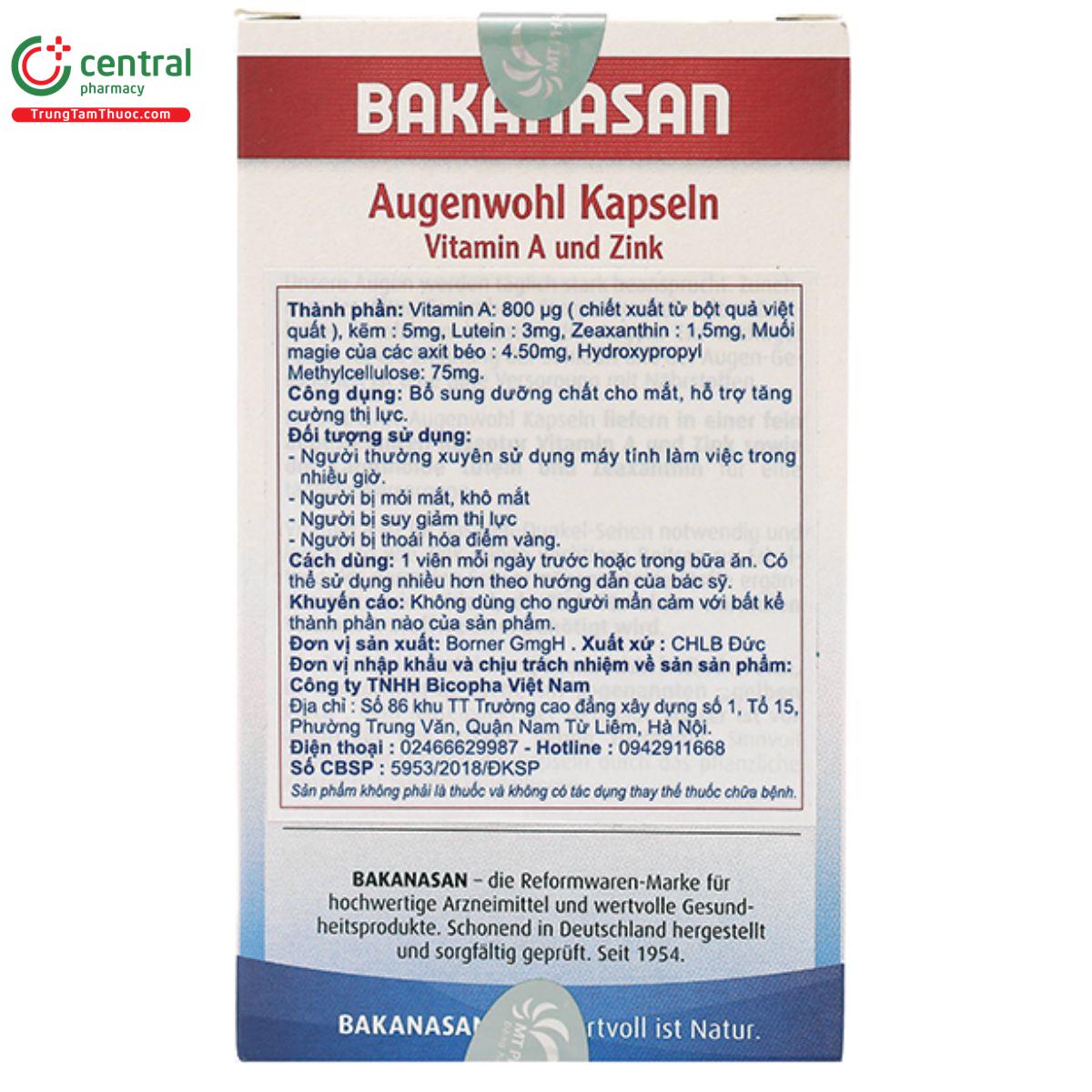 bakanasan augenwohl kapseln 2 E2820