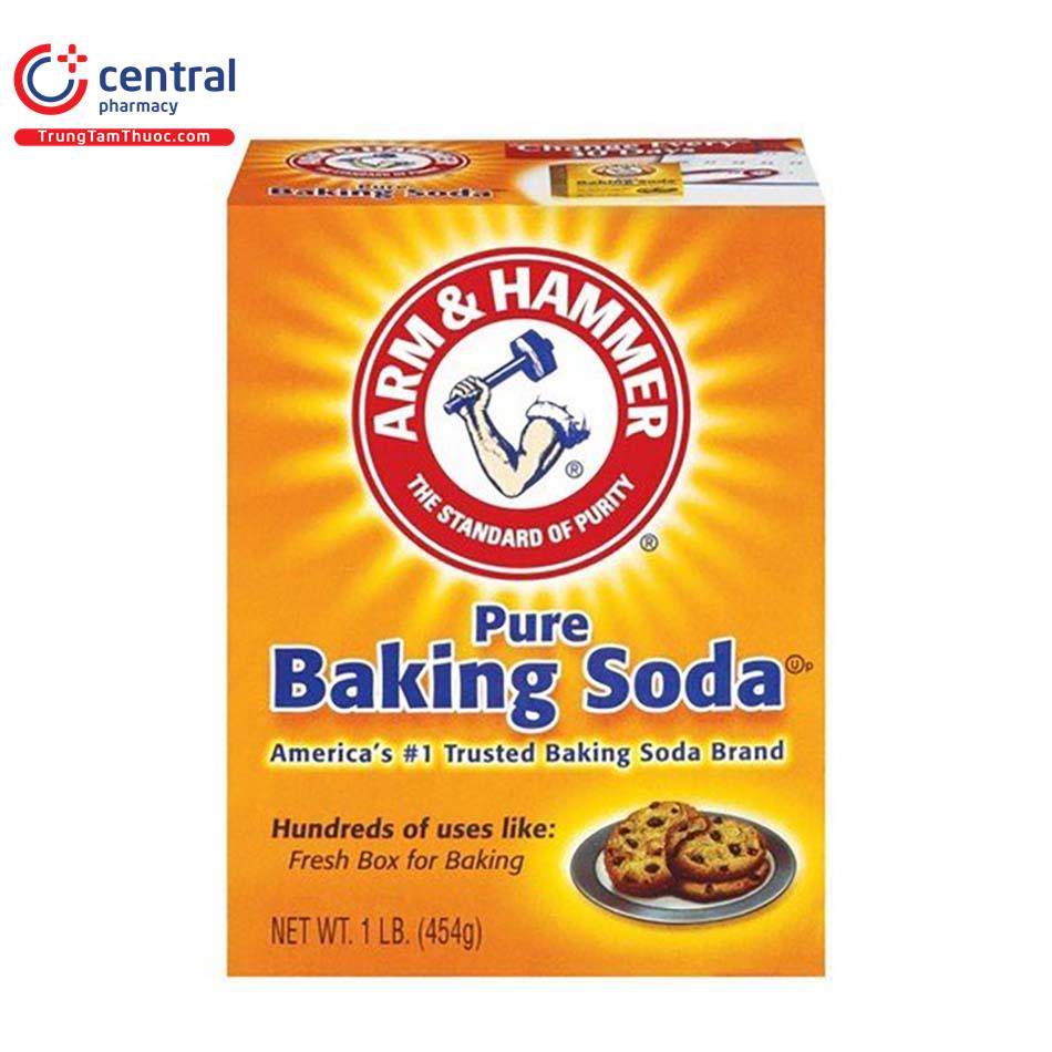 Thuốc muối Pure Baking Soda Arm & Hammer 454g tác dụng