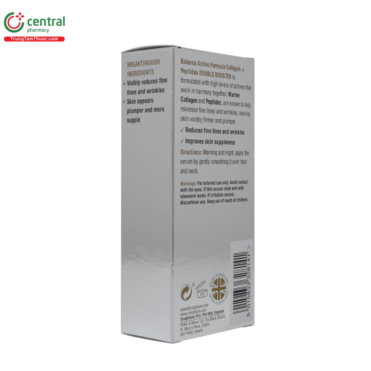 balance active formula collagen peptides double booster 9 C0585