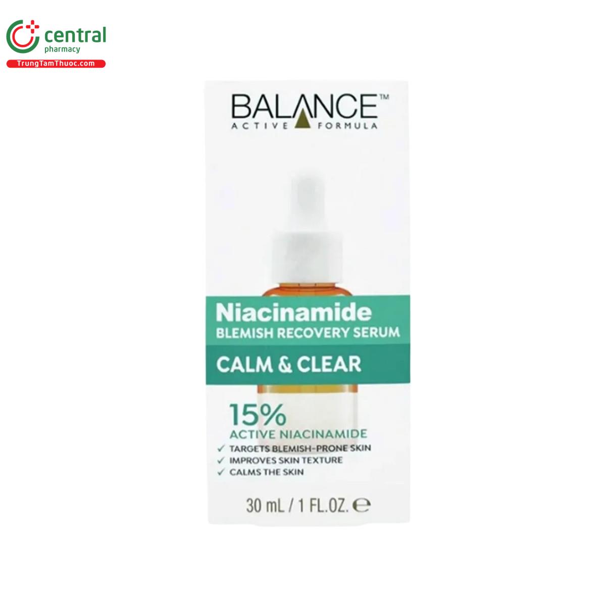 balance niacinamide blemish recovery serum 5 U8016