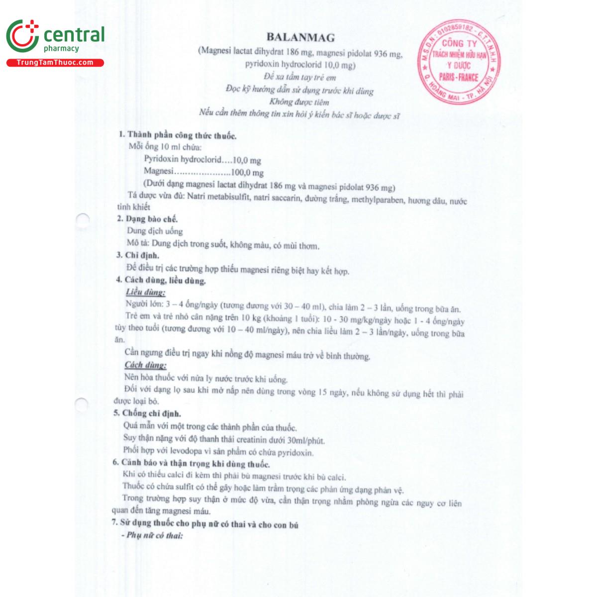 balanmag 100mg 10mg 4 M5856 balanmag 100mg 10mg 4 M5856