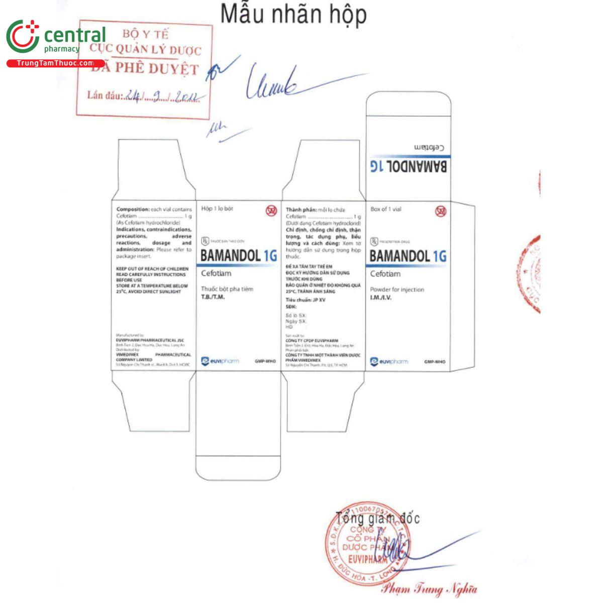 bamandol 1g 4 N5748 bamandol 1g 4 N5748
