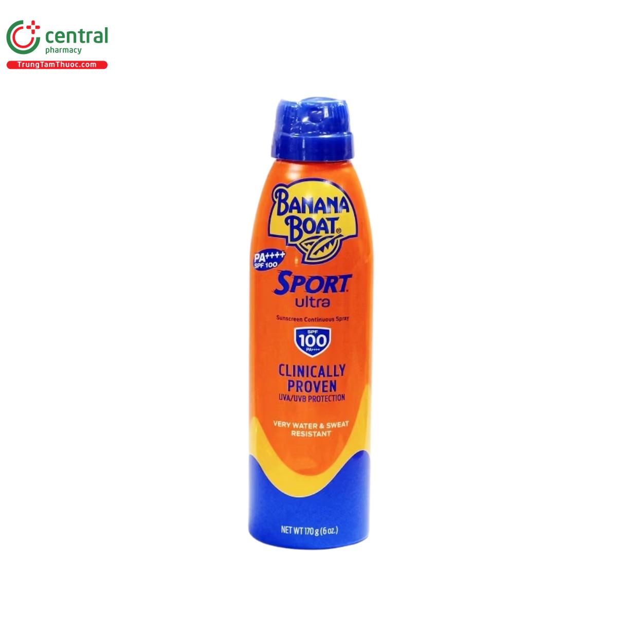 banana boat sport ultra sunscreen continuous spray spf 100 pa 3 V8351