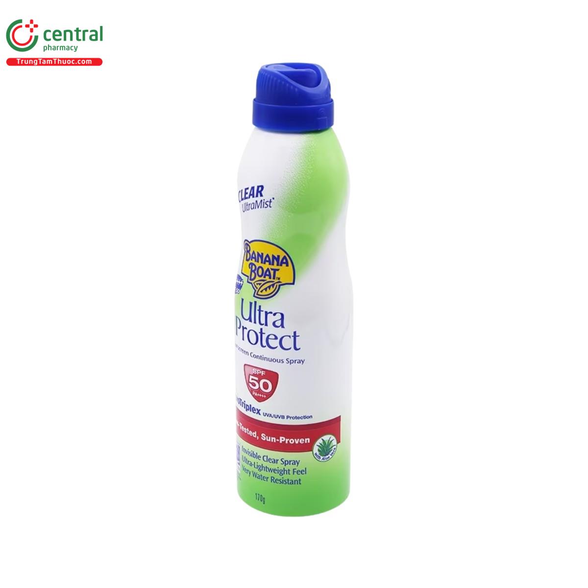 banana boat ultra protect sunscreen contiuous spray spf 50 pa 4 T7087