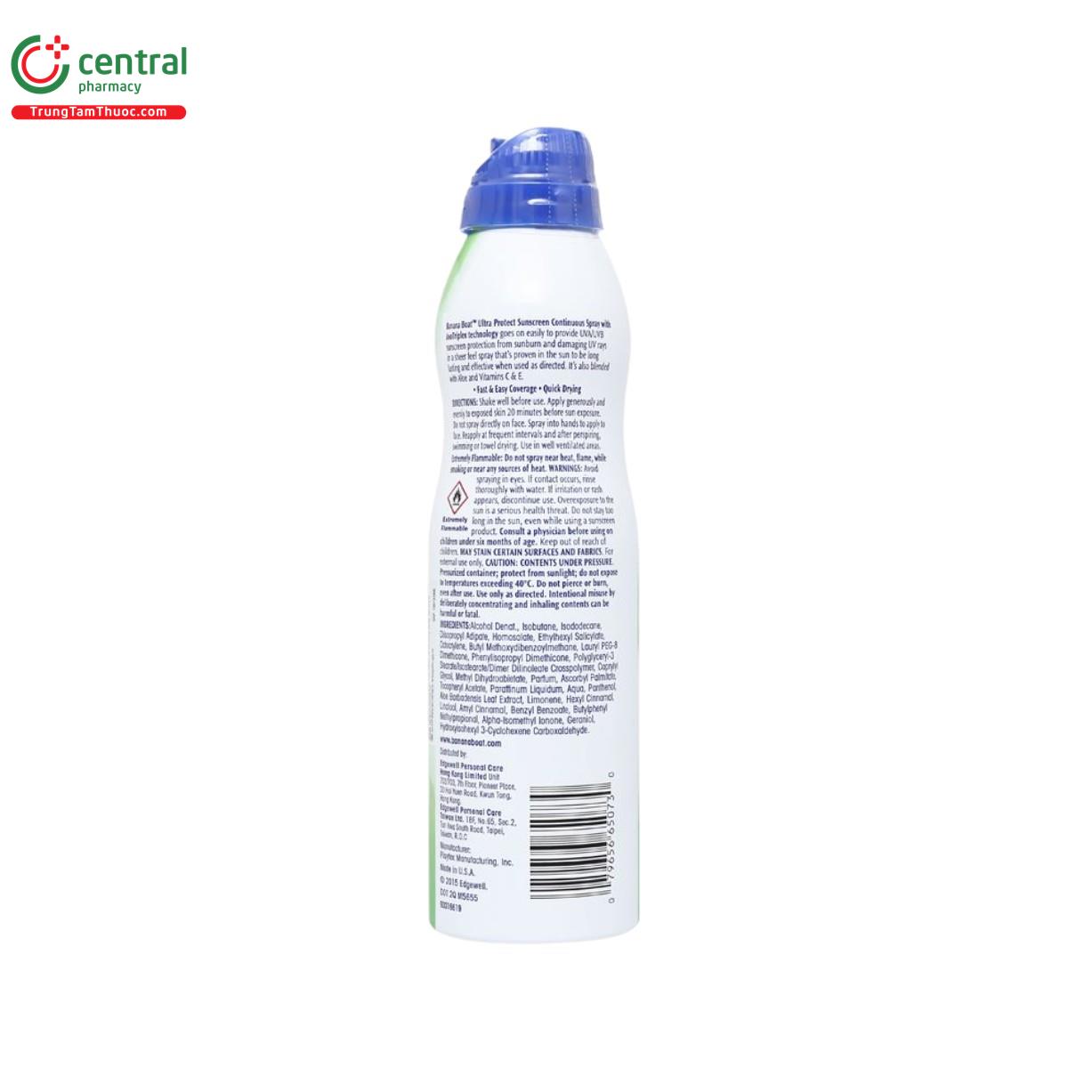banana boat ultra protect sunscreen contiuous spray spf 50 pa 5 E1636