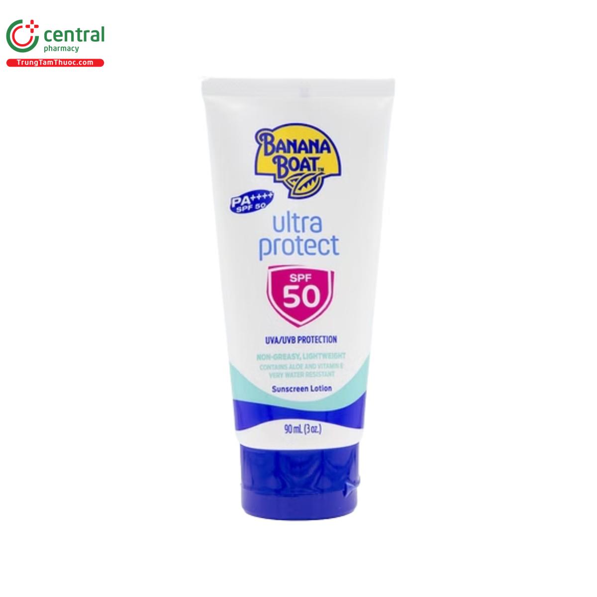 banana boat ultra protect sunscreen lotion spf 50 pa 3 F2244