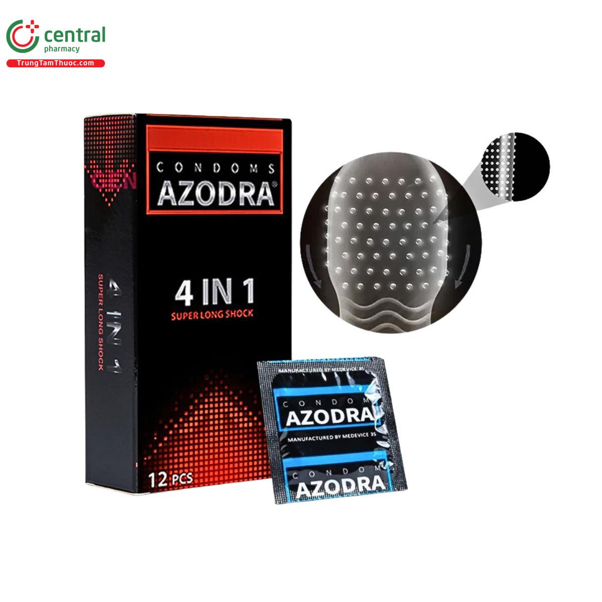 bao cao su azodra 4 in 1 super long shock 2 U8833