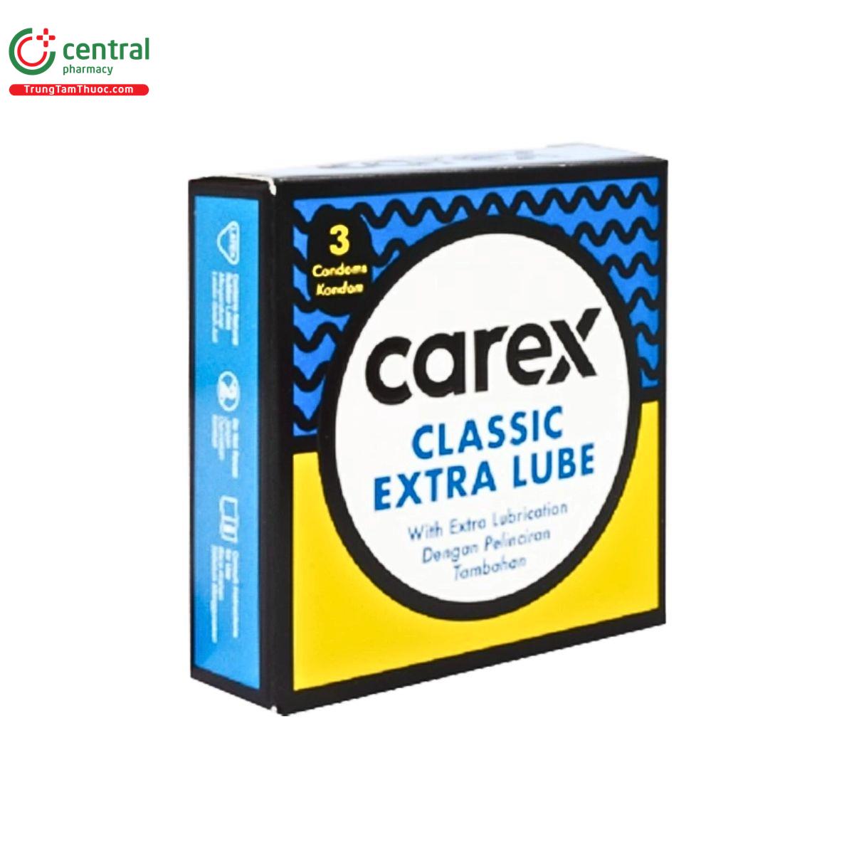 bao cao su carex classic extra lube 1 J3141