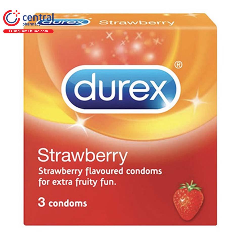 bao cao su durex strawberry 1 I3357