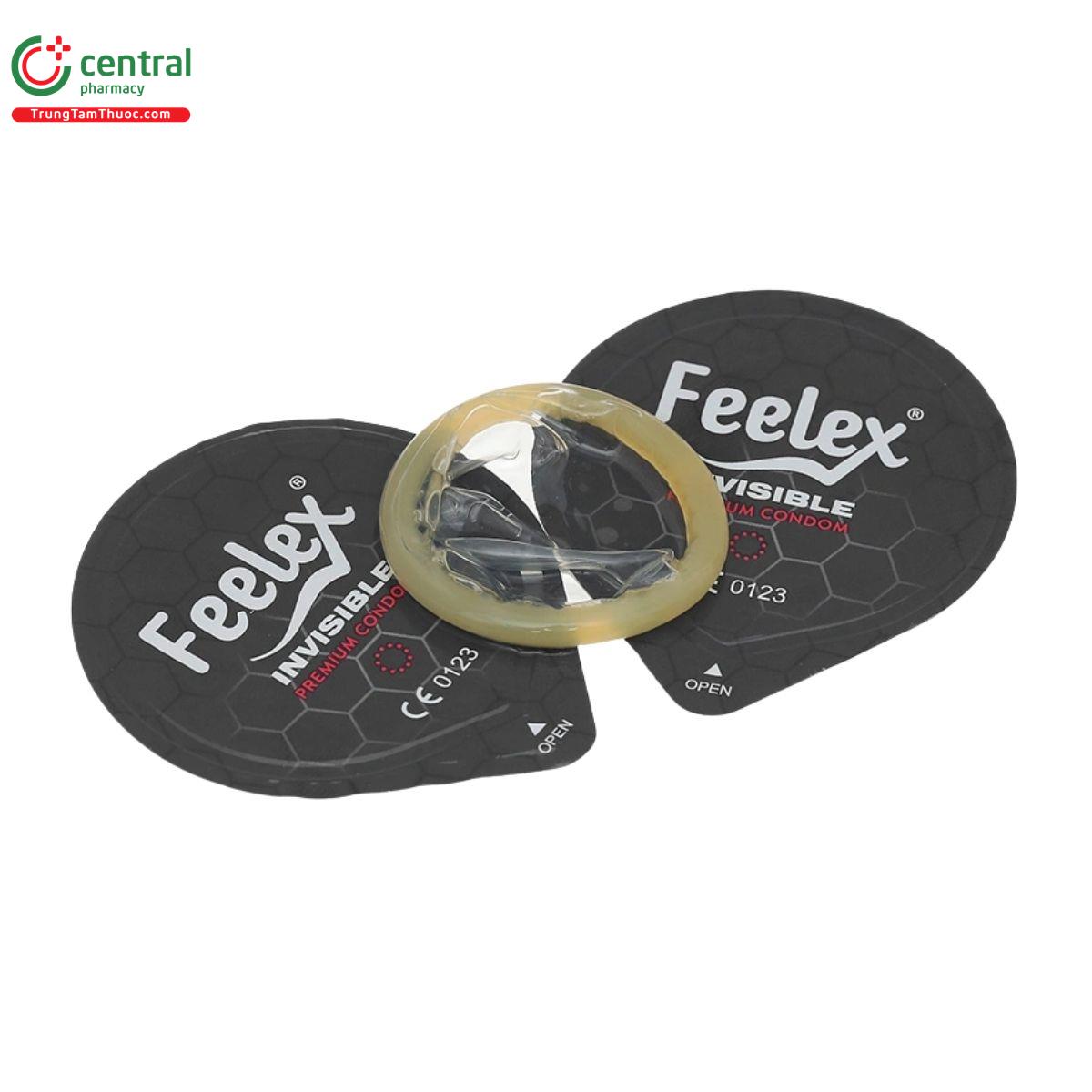 bao cao su feelex invisible huong dau 8 E1725