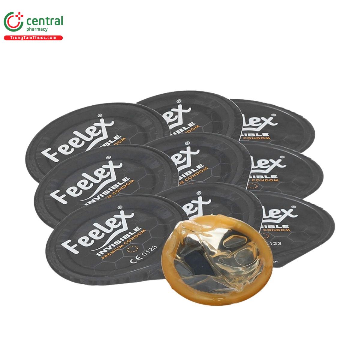 bao cao su feelex invisible huong vanilla 11 O5217