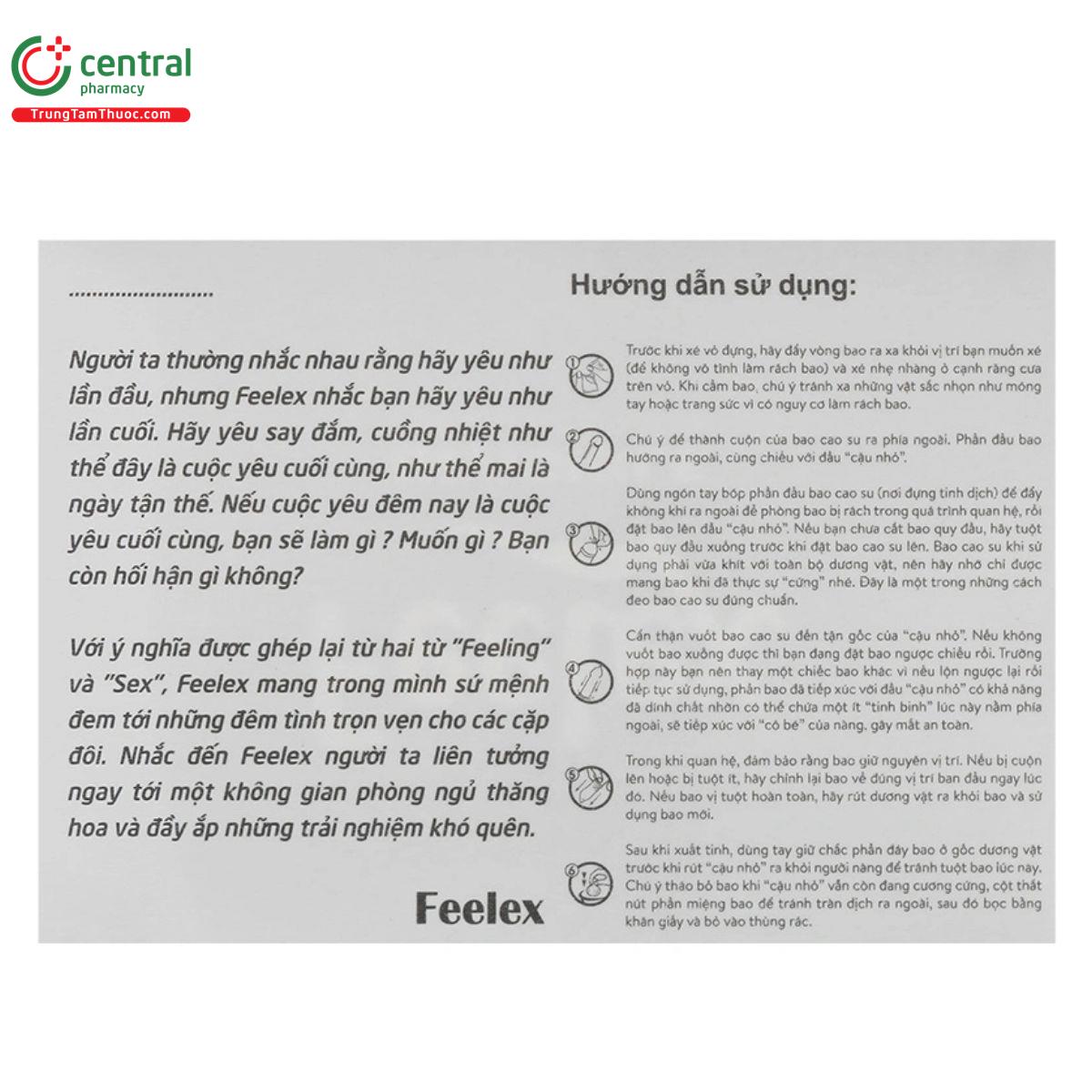 bao cao su feelex invisible huong vanilla 12 H3571