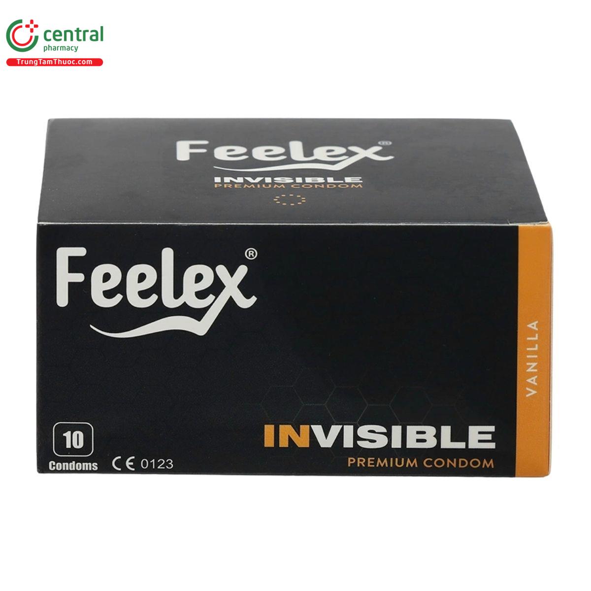 bao cao su feelex invisible huong vanilla 2 H2362