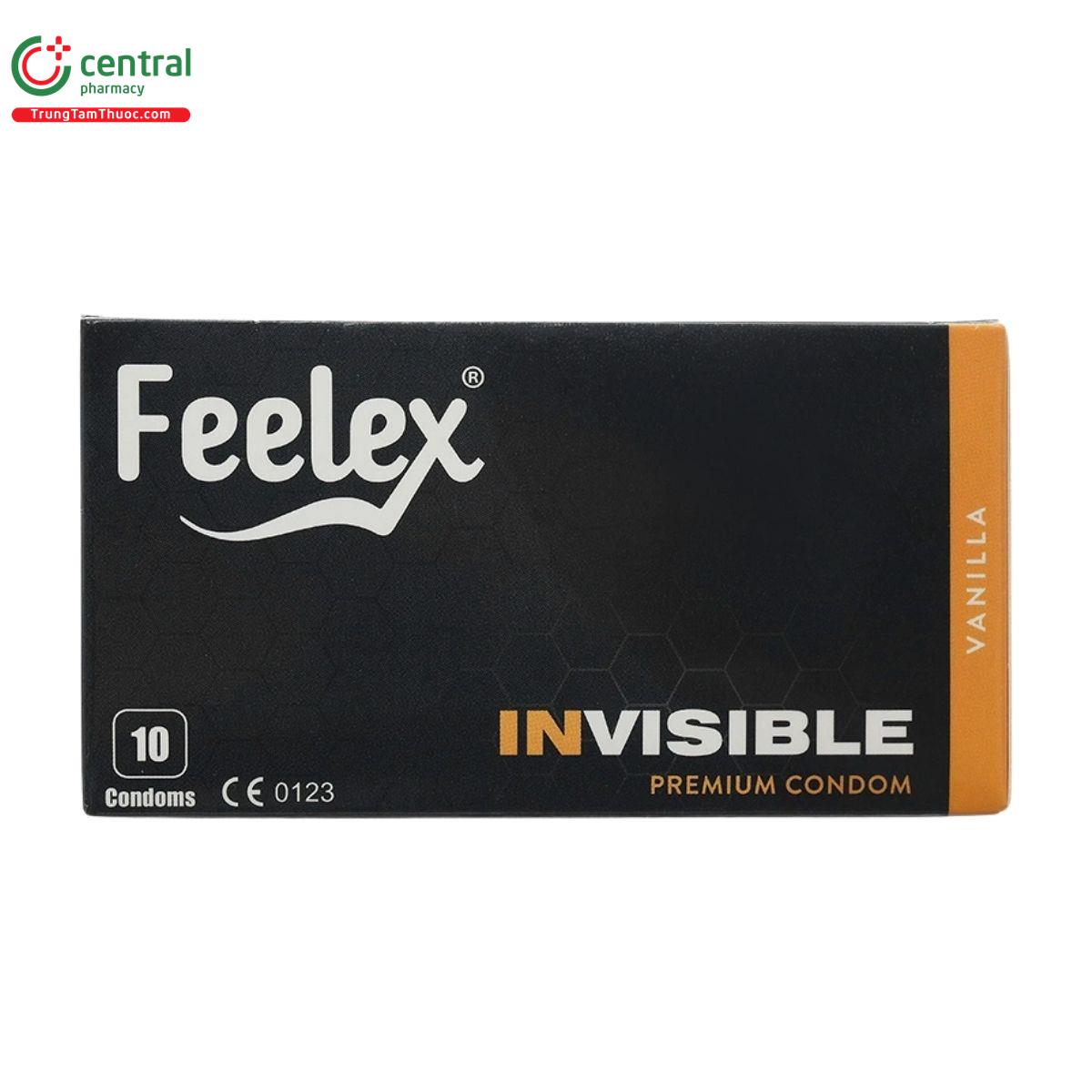 bao cao su feelex invisible huong vanilla 3 A0635