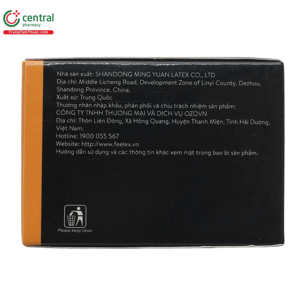 bao cao su feelex invisible huong vanilla 7 D1502