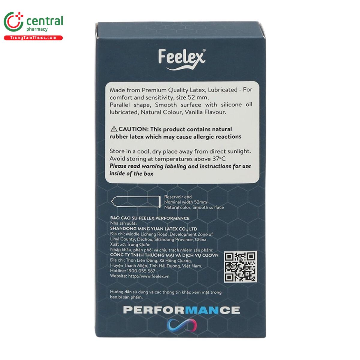 bao cao su feelex performance 4 D1442