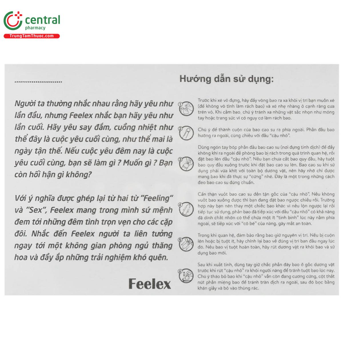 bao cao su feelex performance 8 V8704