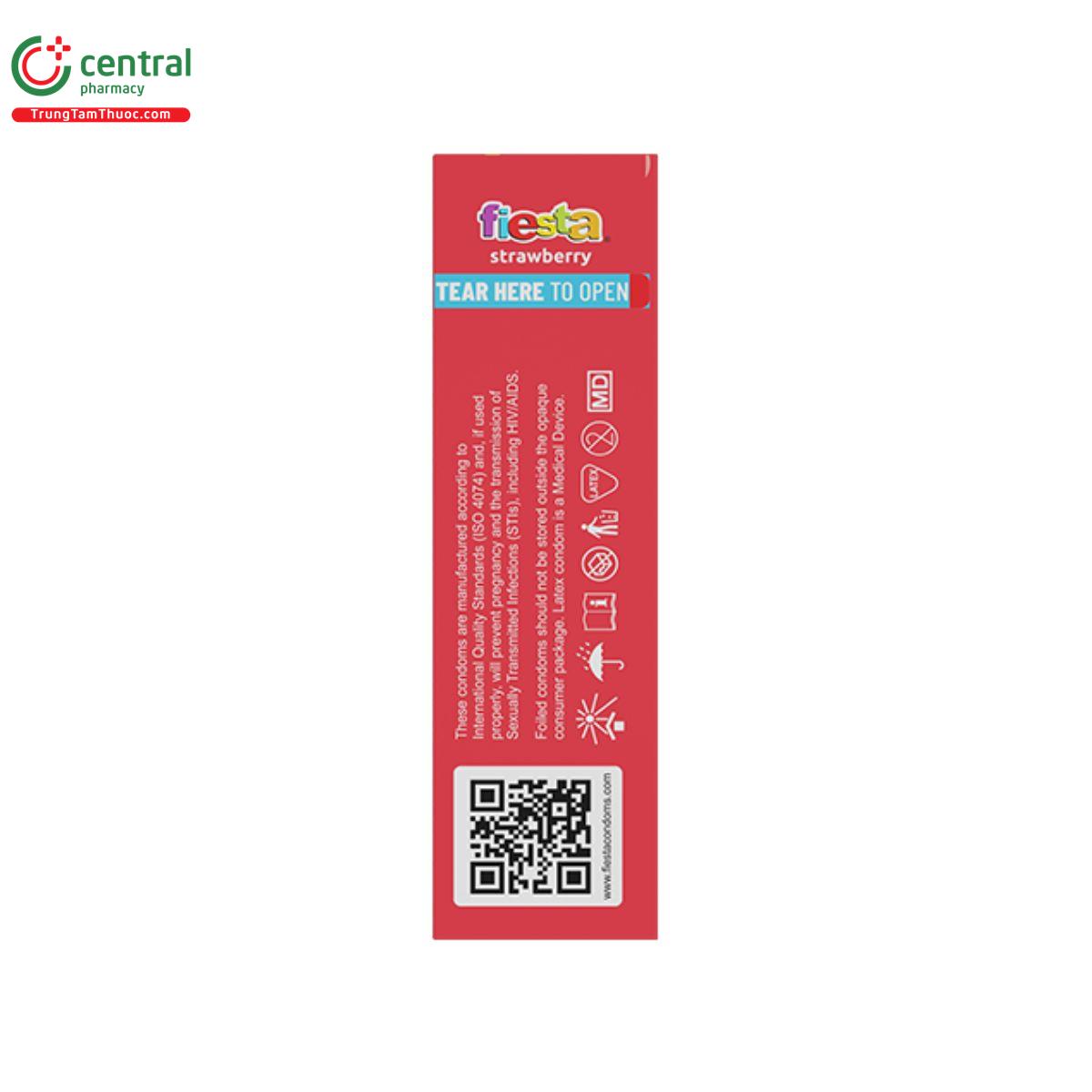bao cao su fiesta strawberry 5 K4471 bao cao su fiesta strawberry 5 K4471