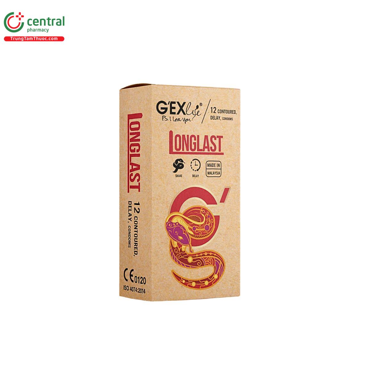 bao cao su gexlife longlast 1 D1105